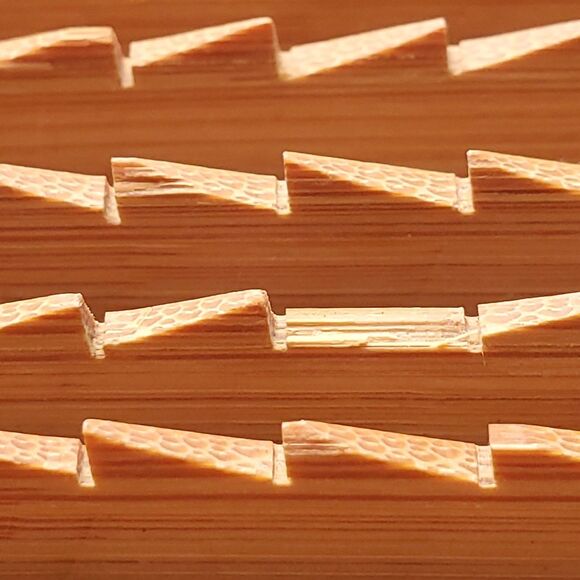 Bamboo Ginger Grater Vintage 5.5” x 6.5” Rustic Decor Farmhouse Garlic Zest - Picture 9 of 11